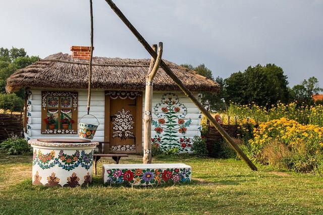 Niecodzienna wioska w Polsce